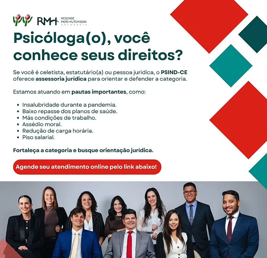 Publicação do @psindce_ no Instagram